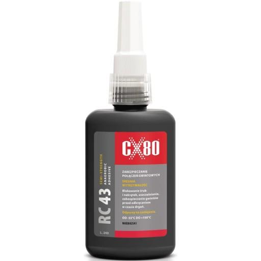АНАЭРОБНЫЙ КЛЕЙ RC-43 ДЛЯ РЕЗЬБЫ, СРЕДНИЙ 50МЛ