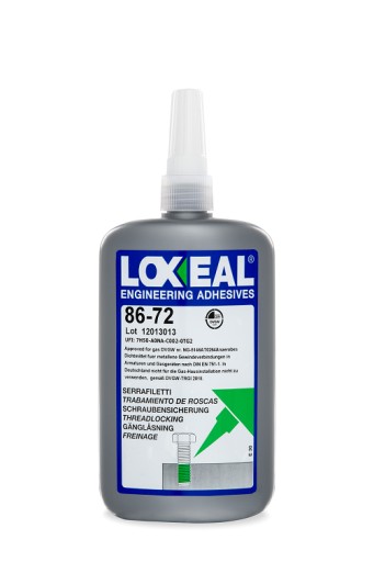 МІЦНИЙ КЛЕЙ ДЛЯ РІЗЬБИ LOXEAL 86-72 НАЙВИЩА ЯКІСТЬ ДЛЯ З'ЄДНАНЬ 250 мл