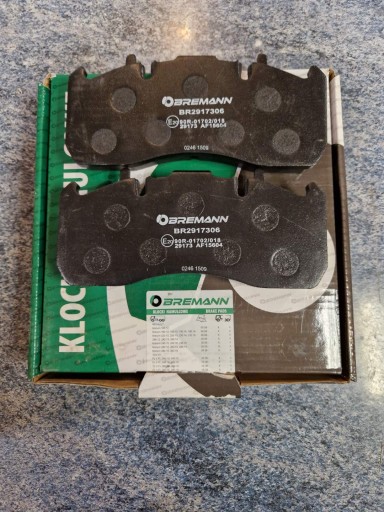 0-85291 - ГАЛЬМІВНІ КОЛОДКИ КОМПЛЕКТ. VOLVO FH13 ПЕРЕДНІЙ RVI DXI P / T