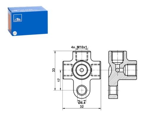 РОЗ'ЄМ ГАЛЬМІВНИХ КОЛОДОК ATE 03.3514-2600.1 ATE ATE