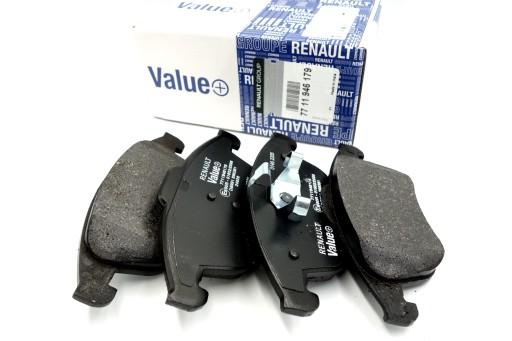 7711946179 - Передние колодки renault clio iv rs sport оригинал