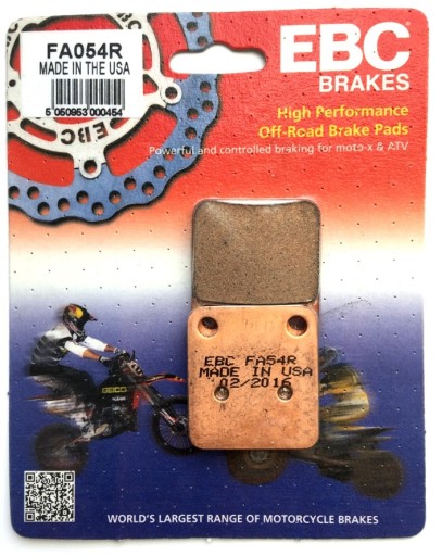 FA054R - ПЕРЕДНИЕ КОЛОДКИ SUZUKI LT-F LT-A 250 400 EIGER OZARK