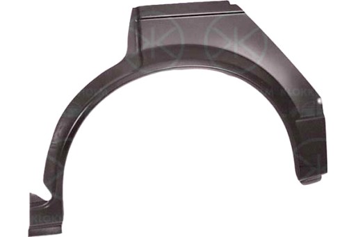 5048583 - КЛОККЕРХОЛЬМ РЕПЕРАТ.ГРЯЗН.ЗАДНИЙ KADETT D 4-D УНИВЕРСАЛ L