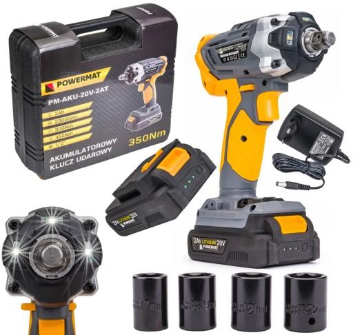 АККУМУЛЯТОРНЫЙ КЛЮЧ ДЛЯ КОЛЕС 20 В, 1/2 НАБОР