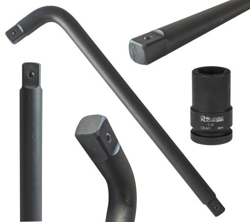 КЛЮЧ КОЛЕСНЫЙ КОВАННЫЙ L-РУЧКА 1 ДЮЙМ ГОЛОВКА 33 ММ