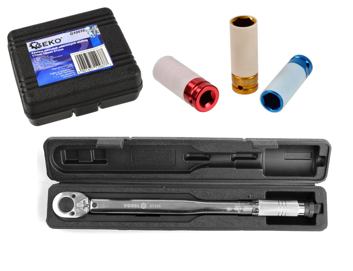 ДИНАМОМЕТРИЧЕСКИЙ КЛЮЧ 1/2 28-210 Нм ДЛЯ КОЛЕСНЫХ НАКОНЕЧНИКОВ