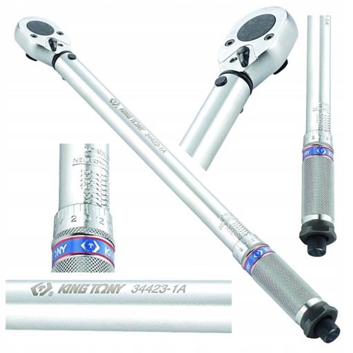 КЛЮЧ ДИНАМЕТИЧНИЙ 3/8'' 20-110 Нм KING-TONY