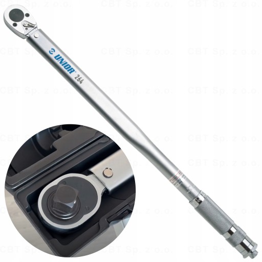 Динамометричний ключ UNIOR 1/4