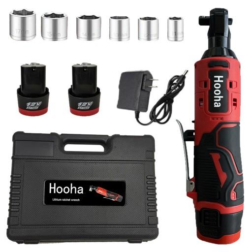 ЭЛЕКТРИЧЕСКИЙ КЛЮЧ УДАРНЫЙ ХРАПОВИК, Бесщеточный+ 3/8'', 65 НМ, 6 НАСАДОК