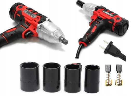 НАБОР ЭЛЕКТРИЧЕСКОГО УДАРНОГО КЛЮЧА ДЛЯ КОЛЕС 1/2