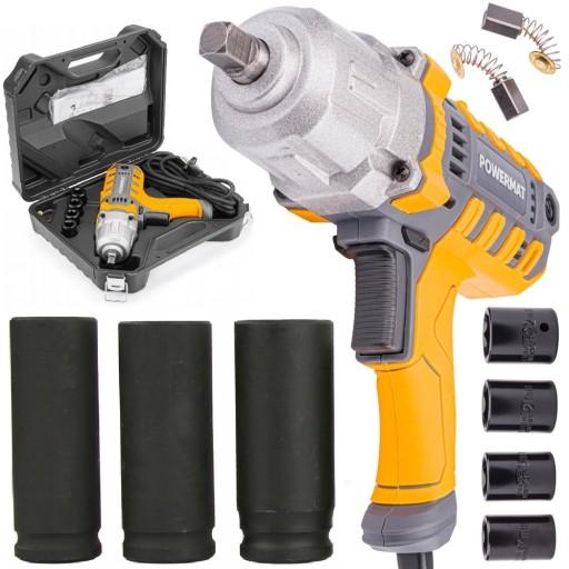 КЛЮЧ УДАРНИЙ ЕЛЕКТРИЧНИЙ ДЛЯ КОЛІС 2100W + РОЗЕТКИ