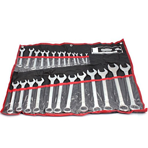 НАБІР КЛЮЧІВ КОМБІНАЦІЙНИХ 25 КЛЮЧІВ 6-32 ММ В ФУТБОЛІ.