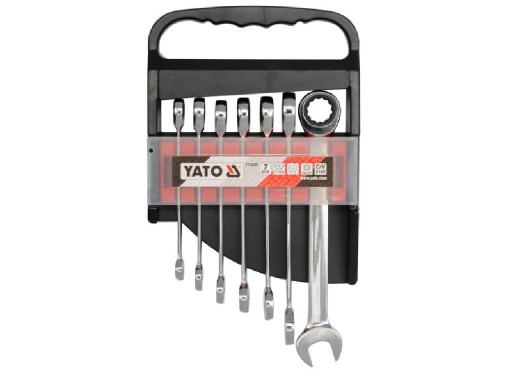 КОМБИНИРОВАННЫЙ КЛЮЧ С ТРЕЩОТКОЙ 10–19 мм