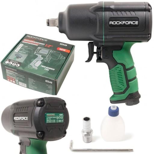 ПНЕВМАТИЧЕСКИЙ УДАРНЫЙ КЛЮЧ 1450 Нм, ДВОЙНОЙ МОЛОТОК 1/2