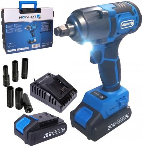 КЛЮЧ УДАРНИЙ 1/2 400NM HOEGERT HT2E200 + 6 ГОЛОВОК