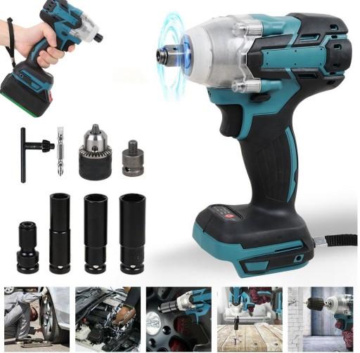 УДАРНИЙ КЛЮЧ 3в1 ДЛЯ АКУМУЛЯТОРА MAKITA 18V 520Nm