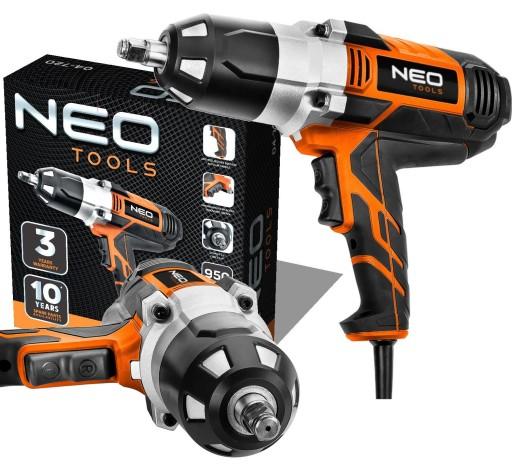 КЛЮЧ УДАРНИЙ 950Nm 1020W 1/2'' NEO TOOLS ГОЛОВКИ 04-720