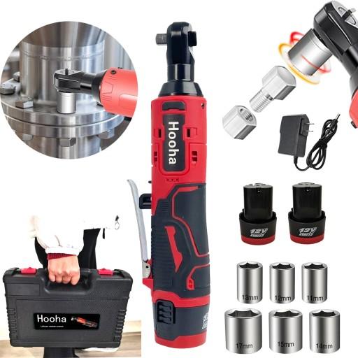 УДАРНИЙ ГАЙКОВИЙ КЛЮЧ АКУМУЛЯТНИЙ ХРАПОВИК 2 БАТАРЕЇ ДЛЯ КОЛІС 65Nm 3/8