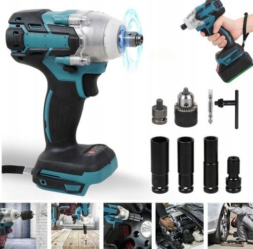 КЛЮЧ УДАРНИЙ ЕЛЕКТРИЧНИЙ 3 В 1 КОСТЮМ 520Н.М