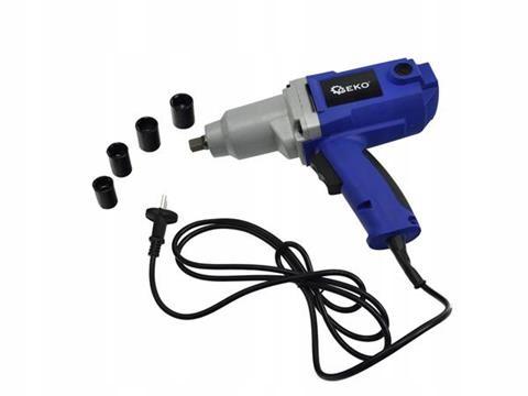 ЭЛЕКТРИЧЕСКИЙ УДАРНЫЙ КЛЮЧ + НАСАДКИ GEKO 1/2