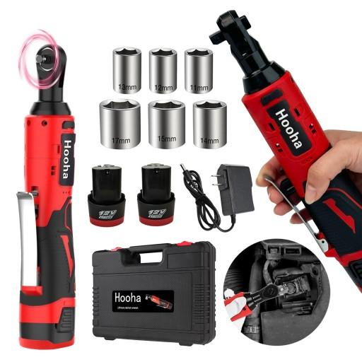 АКУМУЛЯТОРНИЙ УДАРНИЙ ГАЙКОВИЙ КЛЮЧ З ХРАПОВИКОМ 3/8