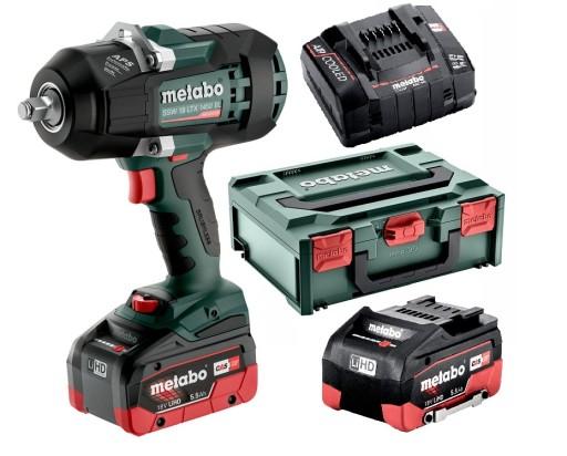 УДАРНИЙ ГАЙКОВОРОТ METABO SSW 18 LTX 1450 BL 1/2 НАБІР