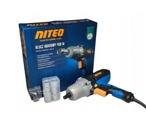 NITEOIW0466-21 УДАРНИЙ ГАЙКОВИЙ КЛЮЧ 450W НАБІР ГОЛОВОК