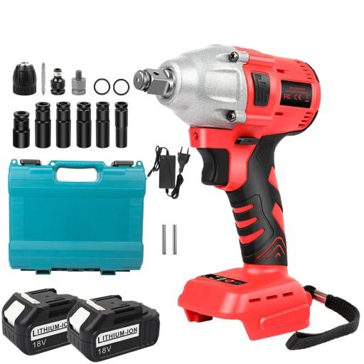 ГАЙКОВЕРТ УДАРНИЙ АКУМУЛЯТОРНИЙ НА КОЛЕСА 3200ОБ/ХВ 18 В РОЗЕТКИ В КЕЙСАЛІ