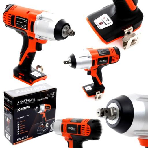 АКУМУЛЯТОРНИЙ УДАРНИЙ ГАЙКЛЮЧ 18В СЕРІЇ X