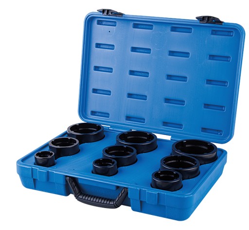 КЛЮЧИ ДЛЯ ПЕРЕДНЕЙ ГАЙКИ КМ TMFS 4 -12 9 шт. 7K09MP KING TONY