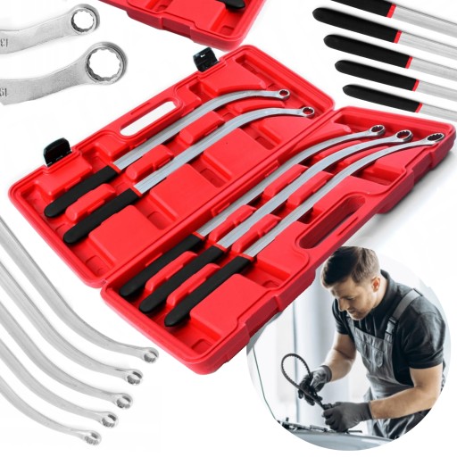 НАТЯЖНІ КЛЮЧІ ДОВГІ КІЛЬЦЕВІ 5 ШТ