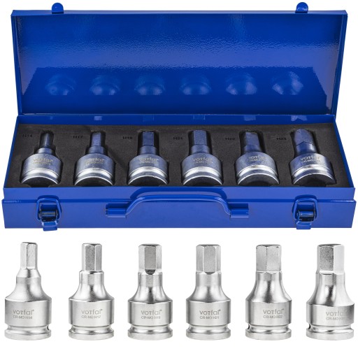 ТОРЦЕВЫЕ КЛЮЧИ УДАРНЫЕ КЛЮЧИ НАСАДКИ ШЕСТИГРАННЫЕ ГОЛОВКИ 3/4, СТУПИЦА 14–23 ММ