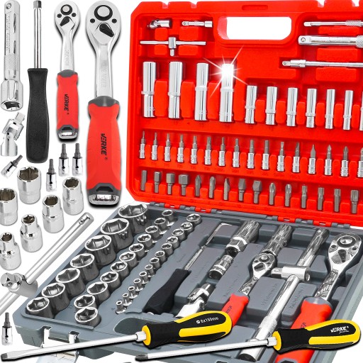 ТОРЦОВЫЕ КЛЮЧИ 94 НАБОР ТОРЦОВЫХ КЛЮЧЕЙ ИНСТРУМЕНТЫ БИТЫ TORX 2 ТРЕЩОТКИ