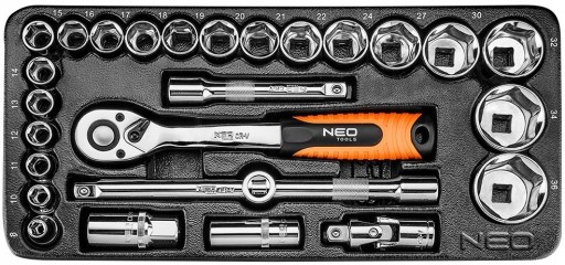 Торцеві гайкові ключі 27шт вставка 84-238