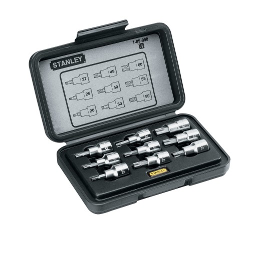 КЛЮЧІ НАКИДНІ TORX, НАБІР. 9 шт., 1/2 T20-T60 [W]