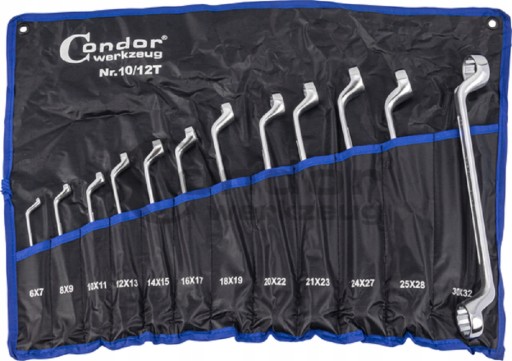 КЛЮЧІ КІЛЬЦЕВІ ГІННІ 6-32 ММ 12 ШТ