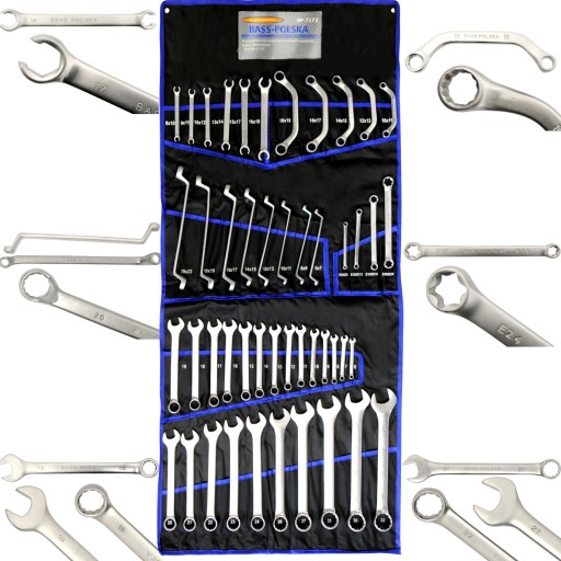 КЛЮЧИ С РАЗЪЕМНЫМ КОЛЬЦОМ 6-32 мм КАБЕЛИ ГЕНЕРАТОРА TORX НАБОР КЛЮЧЕЙ 47 шт.