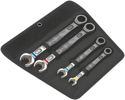 КЛЮЧІ КОМБІНАЦІЙНІ + ГРІХ. 6000 JOKER 4шт WERA