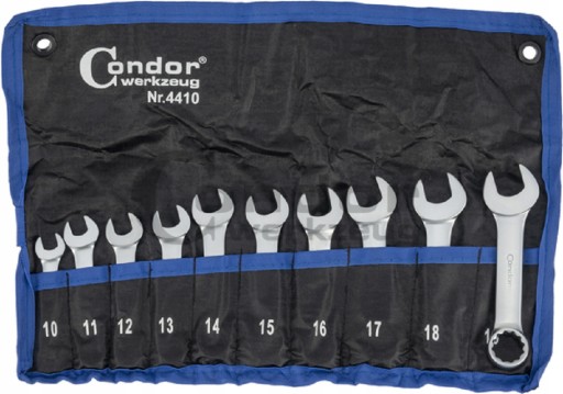 КЛЮЧІ ГАЙКОВІ КОРОТКІ 10-19ММ 10ШТ