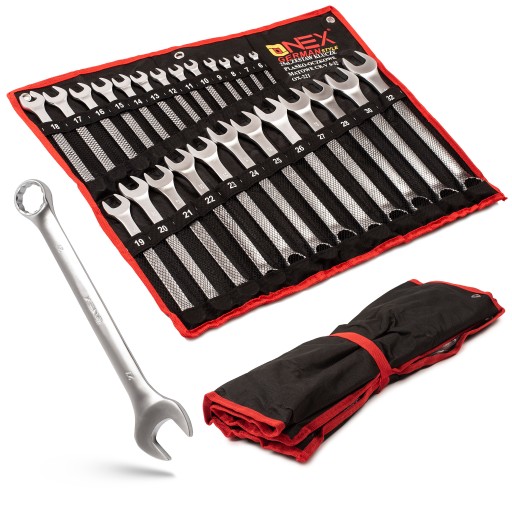 КЛЮЧИ С РАЗРЫВНЫМИ КОЛЬЦАМИ НАБОР КЛЮЧЕЙ 6-32MM 25 ШТ. DURABLE CR-V