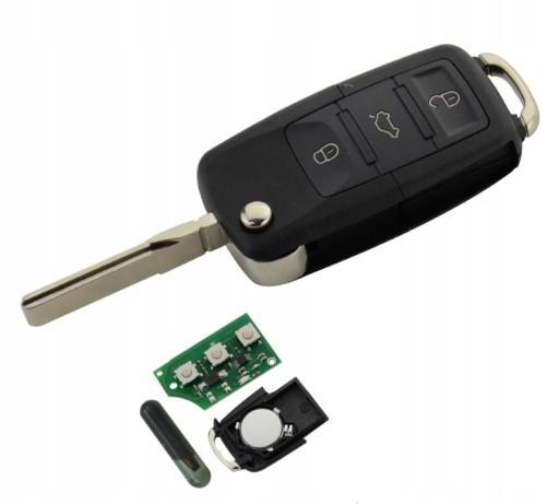 КЛЮЧ ДИСТАНЦИОННОГО УПРАВЛЕНИЯ SEAT ALTEA 1K0959753 G 2004-2009