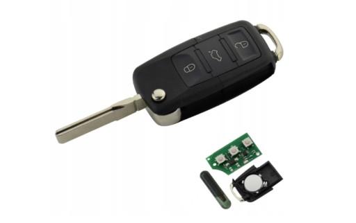 КЛЮЧ ДИСТАНЦИОННОГО УПРАВЛЕНИЯ VW NEW BEETLE 1J0959753B 1998-00