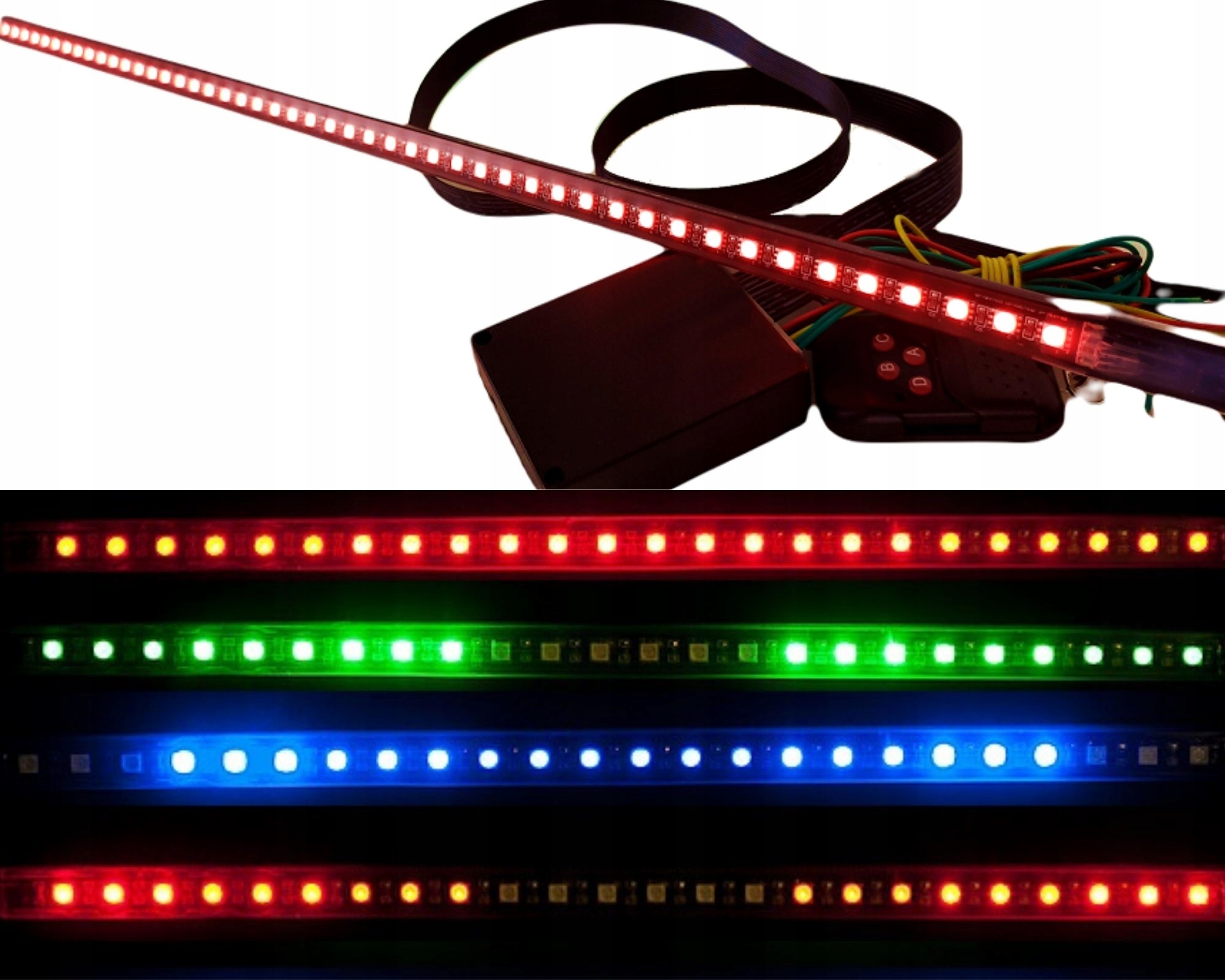 0000007081 - KNIGHT RIDER LED бар автомобиль RGB стробоскоп полиции