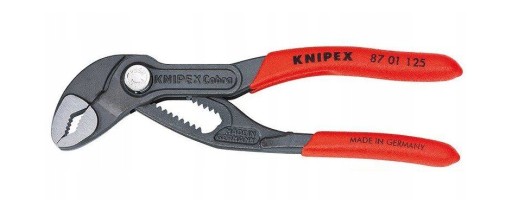 KNIPEX 8701125 ЩИПЦЫ РЕГУЛИРУЕМЫЕ COBRA 125MM CRV