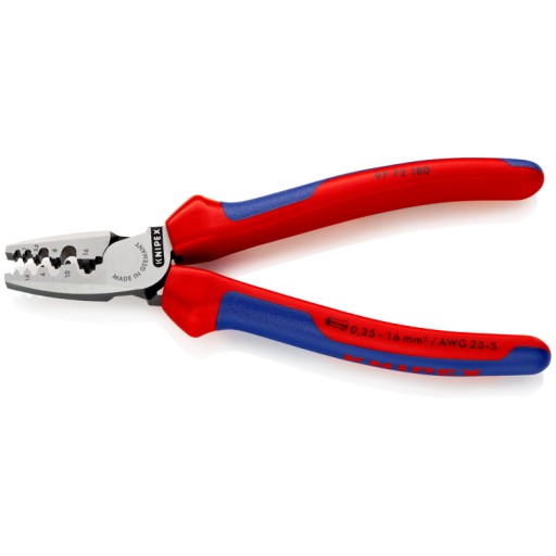 Кліщі KNIPEX для обтиску кабельних наконечників