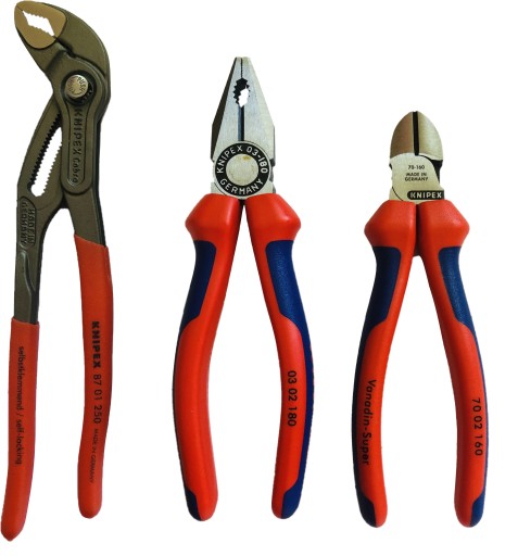 Регульовані бокогубці KNIPEX 3 шт.