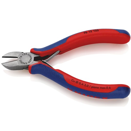 KNIPEX ріжучі плоскогубці 125mm пружинні Різаки