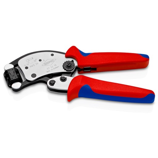 KNIPEX TWISTOR T 97 53 19 САМОРЕГУЛЮВАЛЬНІ ЩИПЦІ ДЛЯ ОБЖИМУВАННЯ КАБЕЛЬНИХ БУЛЕРІВ