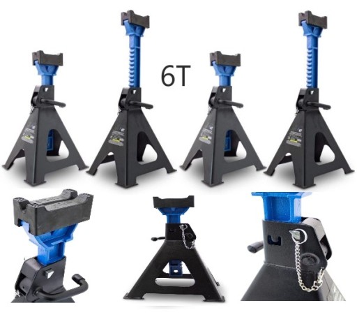 АВТОМАСТЕРСКАЯ ПОДДЕРЖИВАЕТ 6 ТОНН, 4 ШТ. РЕГУЛИРУЕМАЯ ВЫСОТА