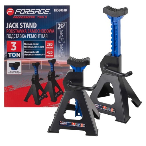 Автомобільні кобили цехові стійки 3 тонни X2 (хв 280 мм-Макс 420 мм)